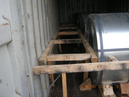 Galvalume Steel Coil to Fiji Loaded in a 20GP Container